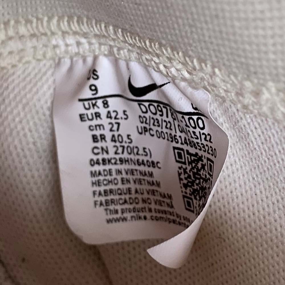 NEW-Nike Blazer Mid '77 Vintage Sneaker (men’s 9/women’s 10.5) NWOT - Picture 13 of 13